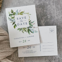 Cartes Save the Date pour Mariage